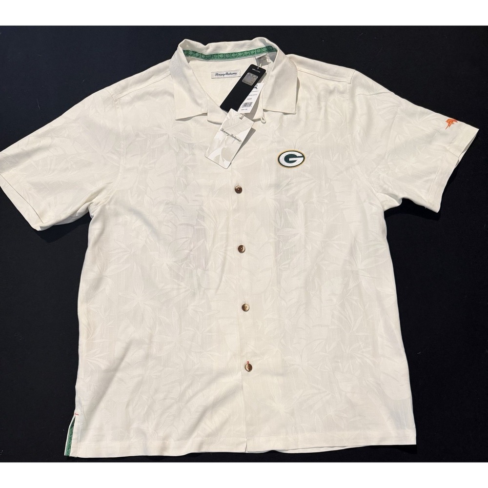Green‎ Bay Packers Tommy Bahama Island Zone Mens Size XL NWT